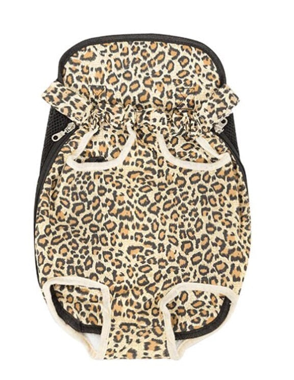 Τσάντα μεταφοράς σκύλου μάρσιπος Leopard