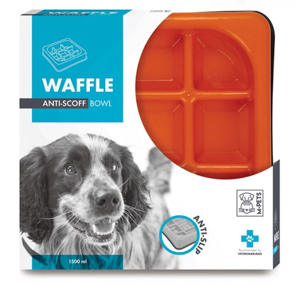 Μπολ σκύλου αντιλαιμαργικό Waffle