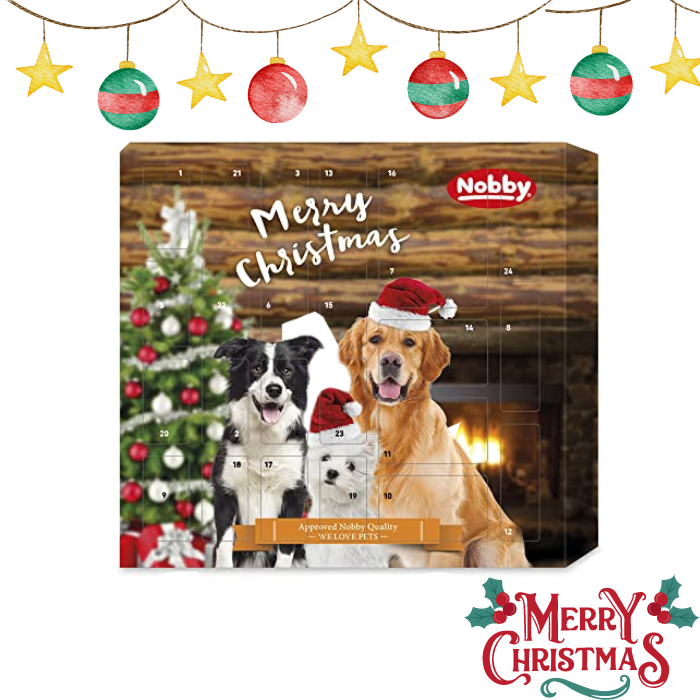 ΝΟΒΒΥ Χριστουγεννιάτικο Ημερολόγιο Λιχουδιών Σκύλου