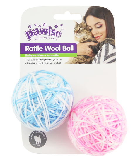 Παιχνίδι γάτας Rattle Wool Ball