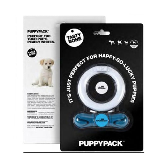 Tasty Bone Puppy Pack Βανίλια-Μέντα