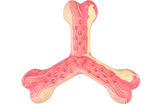 Παιχνίδι σκύλου RUBBER BONE SAVEO TRIPPLE