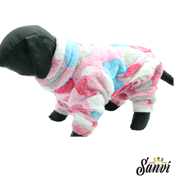 Ρούχο σκύλου ολόσωμο φορμάκι SANVI Sweet Dreams