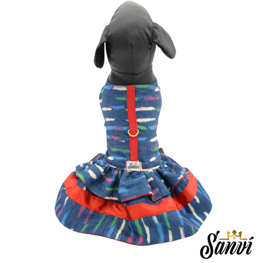 Ρούχο σκύλου φόρεμα SANVI WALK