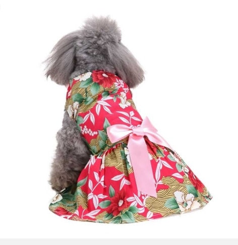 Ρούχο σκύλου φόρεμα FLORALIE
