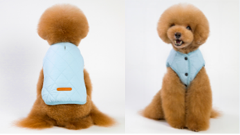 Ρούχο σκύλου μπουφαν Blue Baby