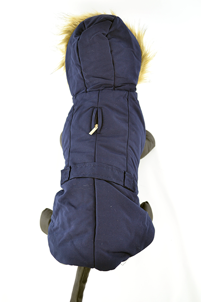 Ρούχο σκύλου αδιάβροχο BLUE ROYALTY