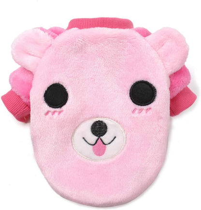 Ρούχο σκύλου φούτερ Cute Bear Face