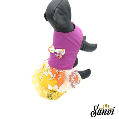 Ρούχο σκύλου φόρεμα HAPPY DAY SANVI