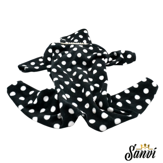 Ρούχο σκύλου ολόσωμο φορμάκι SANVI Pearl Dots