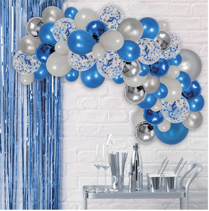 Σύνθεση με μπαλόνια για party σκύλου-γάτας