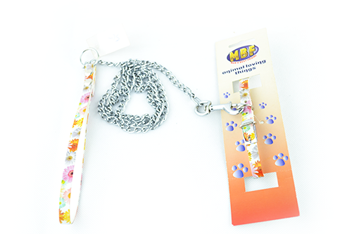 Σετ περιλαίμιο-οδηγός σκύλου Αλυσίδα Mbf