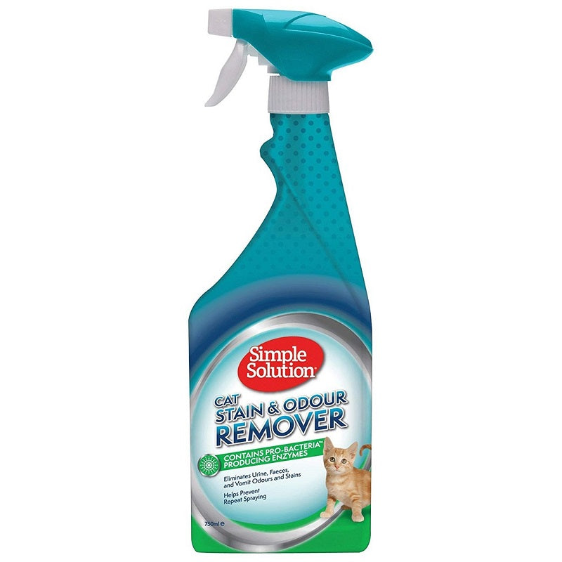 Spray καθαρισμού γάτας CAT Stain & Odour Remover Simple Solution (750ml)
