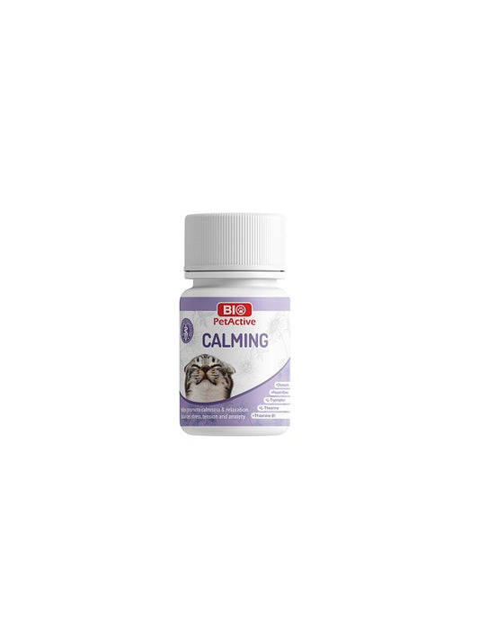 Φυτικά ηρεμιστικά χάπια για γάτες Bio PetActive (60caps)