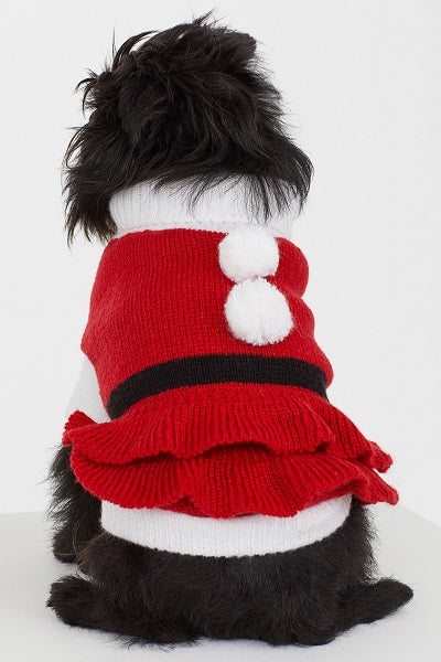 Ρούχο σκύλου-γάτας ΧΡΙΣΤΟΥΓΕΝΝΙΑΤΙΚΟ CHRISTMAS DRESS