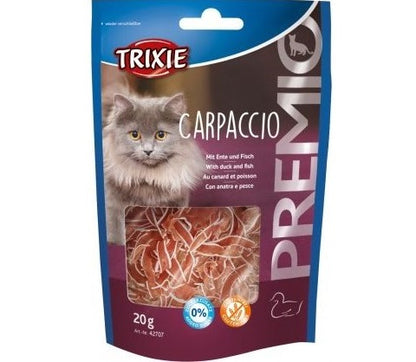 Λιχουδιά γάτας Trixie CARPACIO πάπια-ψάρι (20gr)