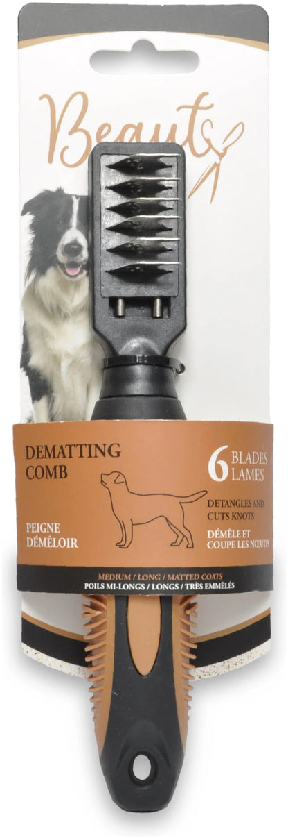 Χτένα σκύλου-γάτας για κόμπους Beauty Dematting Comb