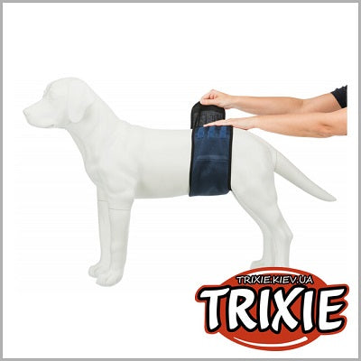 Ζώνη Mαρκαρίσματος για αρσενικούς σκύλους Mπλε Trixie
